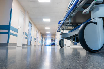 Hospital corridor